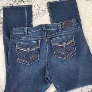silver jeans sz 16 33L suki mid slim boot